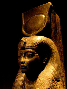 Hathor head